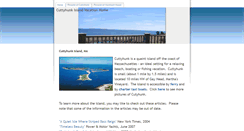 Desktop Screenshot of cuttyhunkrentals.com